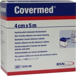 COVERMED Pflaster Miernik towarów 4 cmx5 m Roll, 1 szt