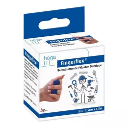 FINGERFLEX 2,5 cm x 4,5 m niebieski bez lateksu, 1 szt