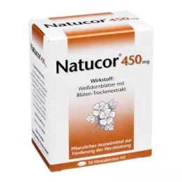 NATUCOR 450 mg tabletki powlekane, 50 szt