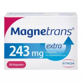 MAGNETRANS extra 243 mg kapsułki twarde, 20 szt