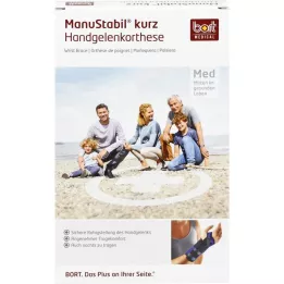 BORT ManuStabil krótki lewy XS skórka, 1 szt