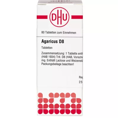 Agaricus D 8, 80 szt