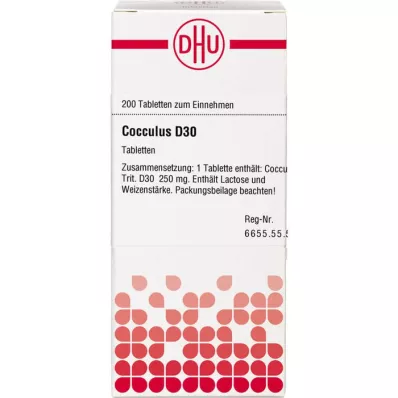 Cocculus D30, 200 szt Cocculus D30, 200 szt
