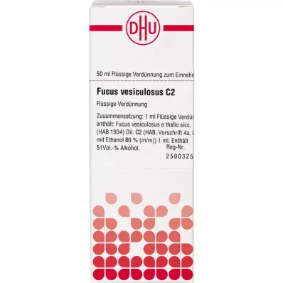 Fucus Vesicul C2, 50 ml Fucus Vesicul C2, 50 ml