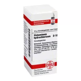 HISTAMINUM chlorowodorek D 10 Globulki, 10 g