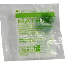 HOWARD Zielone zatyczki do uszu Leight Matrix,szt