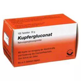 KUPFERGLUCONAT Tabletki 100 szt