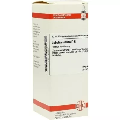 Lobelia Infbata D 6, 50 ml