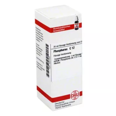 PHOSPHORUS C 12 Rozcieńczenie, 20 ml PHOSPHORUS C 12 Rozcieńczenie, 20 ml