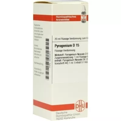 Pirogenność D15, 20 ml Pirogenność D15, 20 ml
