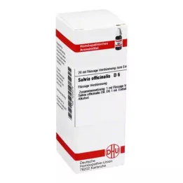 SALVIA OFFICINALIS D 6 Rozcieńczenie, 20 ml