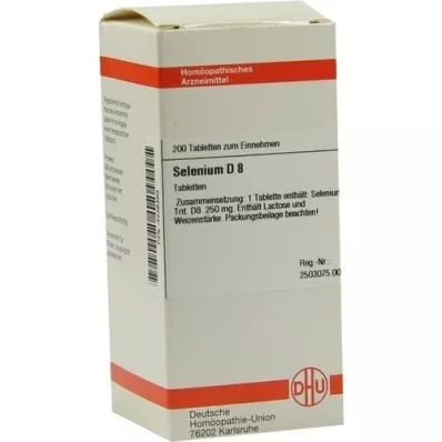 SELENIUM D 8 tabletek, 200 szt SELENIUM D 8 tabletek, 200 szt
