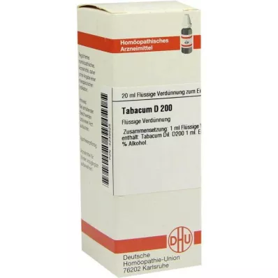 TABACUM D 200 Rozcieńczenie, 20 ml
