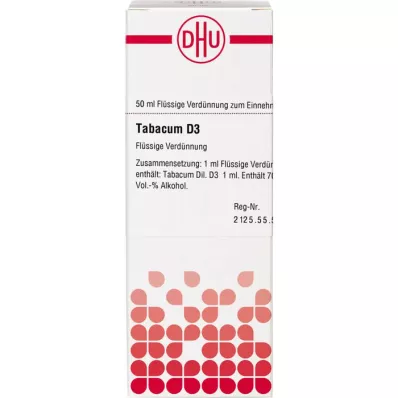 Tabacum D 3, 50 ml Tabacum D 3, 50 ml