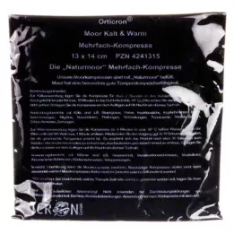 MOOR KALT+WARM kompresja wielokrotna Orticron 13x14 cm, 1 szt