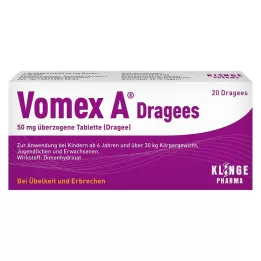 VOMEX A Dragees 50 mg tabletki powlekane, 20 szt