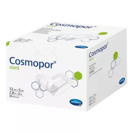 COSMOPOR opatrunek jałowy na rany 5x7,2 cm, 50 szt