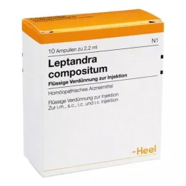 LEPTANDRA COMPOSITUM Ampułki 10 szt