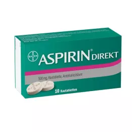 ASPIRIN Tabletki do żucia Direkt, 10 szt