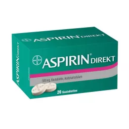 ASPIRIN Tabletki do bezpośredniego żucia, 20 szt