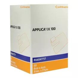 APPLICA Plaster do wkłucia dożylnego I.V.100 z wkładem chłonnym, 50 szt