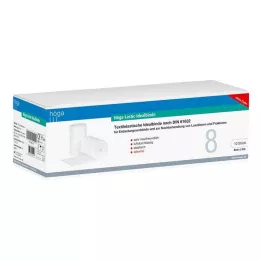 HÖGA-LASTIC Idealny bandaż 8 cm x 5 m bez celofanu, 10 szt