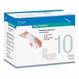 HÖGA-MUBILAST Bandaż mocujący 10 cm x 4 m z celofanem, 1 szt