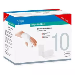 HÖGA-MUBILAST Bandaż mocujący 10 cm x 4 m bez celofanu, 20 szt