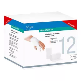 HÖGA-MUBILAST Bandaż mocujący 12 cm x 4 m bez celofanu, 20 szt