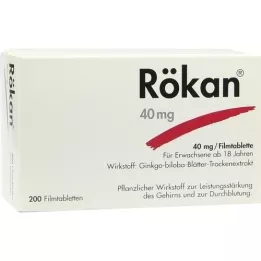 RÖKAN 40 mg tabletki powlekane, 200 szt