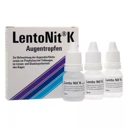 LENTO NIT Krople do oczu K, 3X10 ml