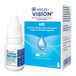 HYLO-VISION HD Krople do oczu 2X15 ml