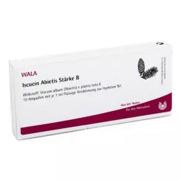 ISCUCIN abietis siła B ampułki, 10X1 ml