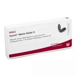 ISCUCIN abietis Moc G Ampułki, 10X1 ml