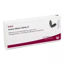 ISCUCIN abietis siła H ampułki, 10X1 ml