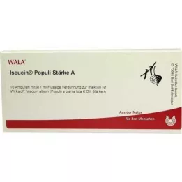 ISCUCIN populi siła A ampułki, 10X1 ml