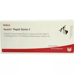 ISCUCIN populi Strength F Ampułki, 10X1 ml