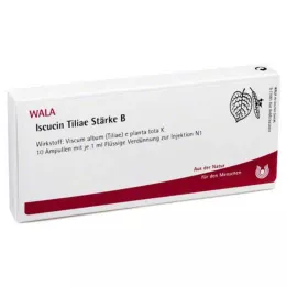 ISCUCIN tiliae Siła B Ampułki, 10X1 ml