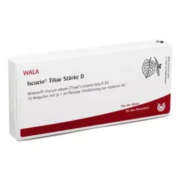 ISCUCIN tiliae Siła D Ampułki, 10X1 ml