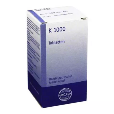K 1000 tabletek, 100 szt K 1000 tabletek, 100 szt