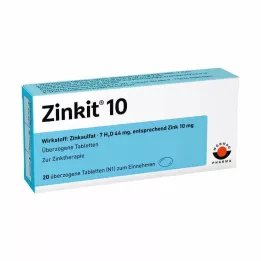 ZINKIT 10 tabletek powlekanych, 20 szt