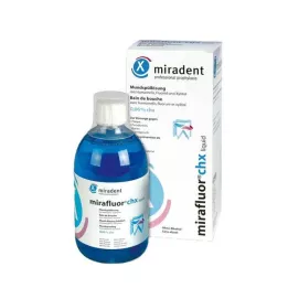 MIRADENT Płyn do płukania jamy ustnej mirafluor CHX 0,06%, 500 ml