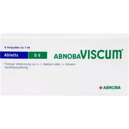 ABNOBAVISCUM Abietis D 6 ampułek, 8 szt
