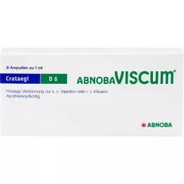 ABNOBAVISCUM Crataegi D 6 ampułek, 8 szt