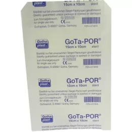 GOTA-POR Plaster na ranę jałowy 100x150 mm, 1 szt