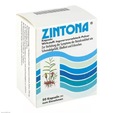 ZINTONA kapsułki 50 szt ZINTONA kapsułki 50 szt