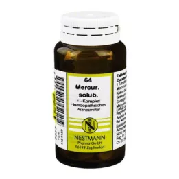 MERCURIUS SOLUBILIS F kompleks nr 64 Tabletki, 120 szt