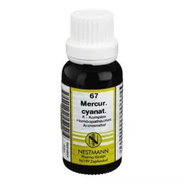 Mercurius Cyanatus K Kompleks Nr.67 Rozcieńczenie, 20 ml