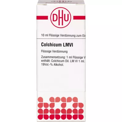COLCHICUM LM VI Rozcieńczenie 10 ml COLCHICUM LM VI Rozcieńczenie 10 ml
