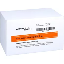 PROCAIN Röwo 1% ampules 2 ml, 50x2 ml